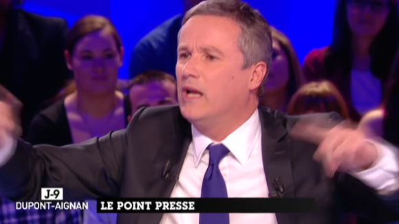 Nicolas Dupont-Aignan : "Denisot et Aphatie se foutaient de ma gueule !"