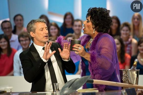 "Le Grand Journal" avec Antoine de Caunes et José Garcia.