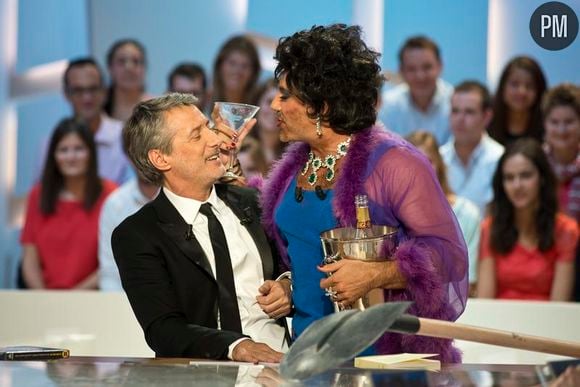 "Le Grand Journal" avec Antoine de Caunes et José Garcia.