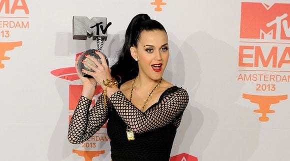 Katy Perry a remporté un trophée aux MTV Europe Music Awards 2013