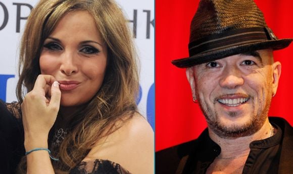 Hélène Ségara et Pascal Obispo, mentors de l'équipe de Florent Pagny dans "The Voice" 3