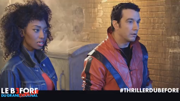 Thomas Thouroude refait le "Thriller" de Michael Jackson.