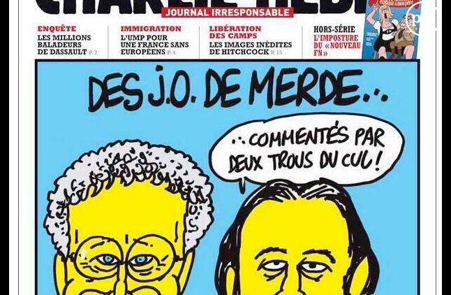 La Une de Charlie Hebdo.