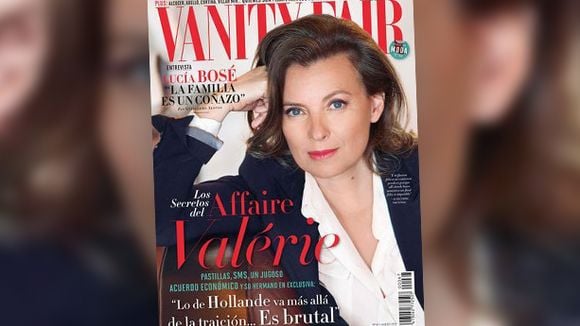 Valérie Trierweiler à la Une du "Vanity Fair" espagnol