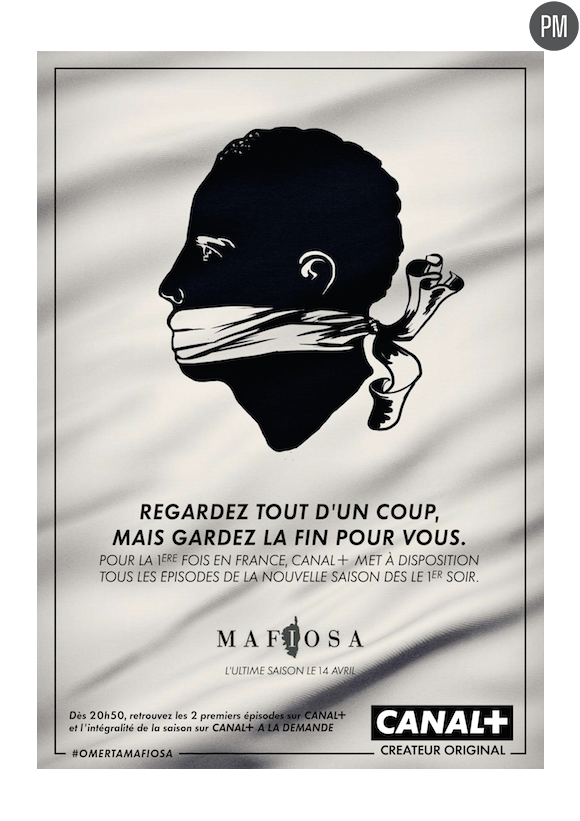 Publicité pour la saison 5 de "Mafiosa".