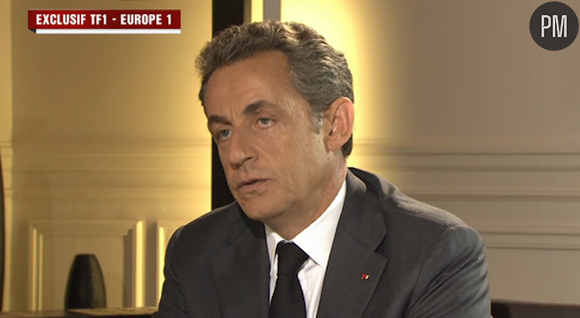 Nicolas Sarkozy, mercredi, au 20 Heures de TF1.