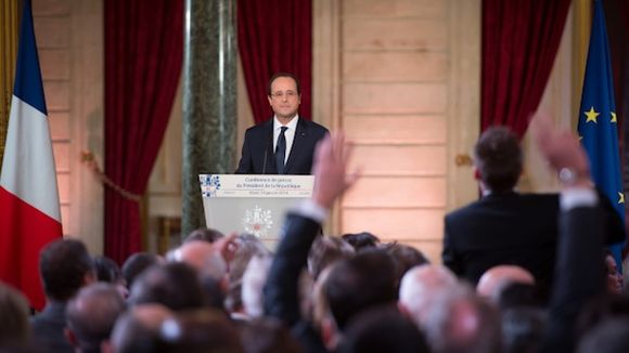 Conférence de presse de François Hollande : objectif record d'audience