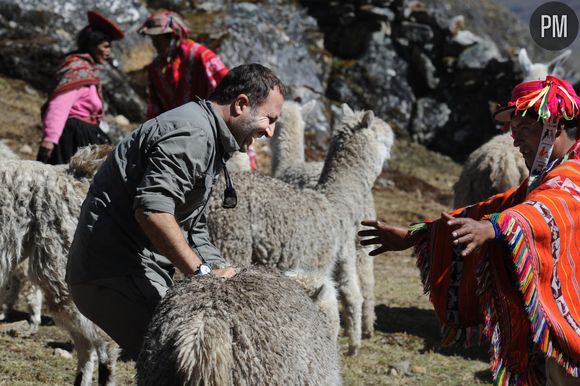 "Rendez-vous en terre inconnue" chez les Quechuas au Pérou avec Arthur.