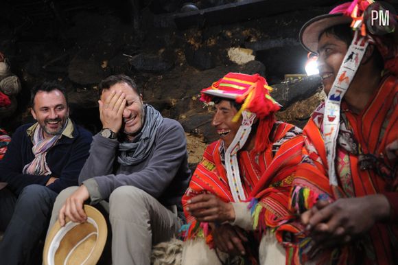 "Rendez-vous en terre inconnue" chez les Quechuas au Pérou avec Arthur.