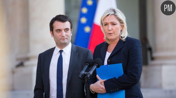 Marine Le Pen et Florian Philippot