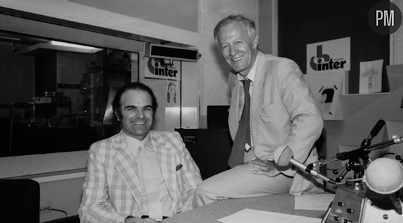 Jacques Chancel avec le violoniste Patrice Fontanarosa