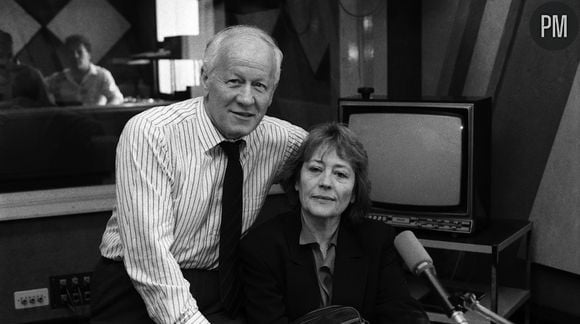 Jacques Chancel et Annie Girardot