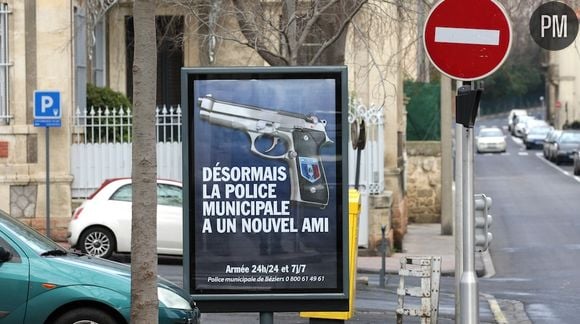 La pub choc de la police municipale de Béziers