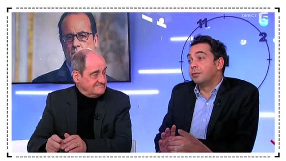 Les excuses de Patrick Cohen dans "C à vous" sur France 5.