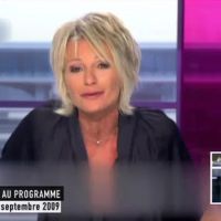 Sophie Davant à l'antenne après une séance de botox