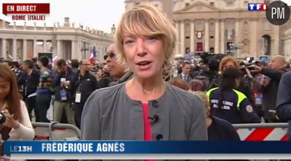 Frédérique Agnès, en lice aussi pour être joker de Claire Chazal.