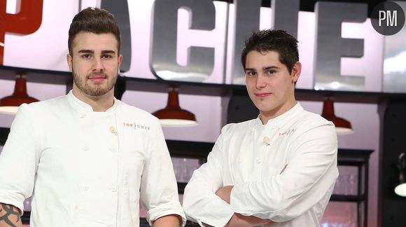 Kevin et Xavier, finalistes de "Top Chef" 2015