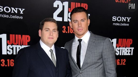 Jonah Hill et Channing Tatum à l'avant-première de "21 Jump Street"