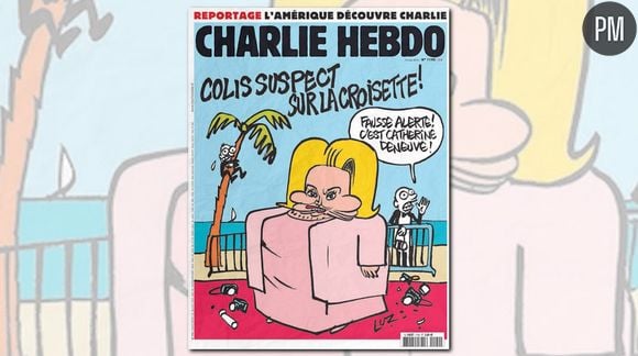 Catherine Deneuve en Une de "Charlie Hebdo" a agacé Gérard Depardieu