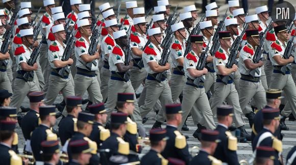 Le défilé du 14 juillet