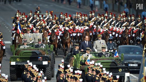 Le défilé du 14 juillet