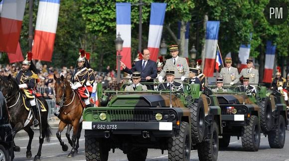 Le défilé du 14 juillet