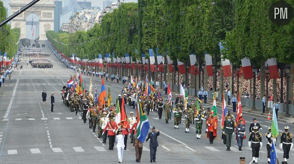 Le défilé du 14 juillet