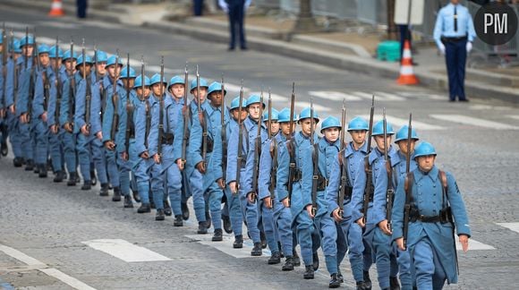 Le défilé du 14 juillet