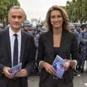 Défilé du 14 juillet : Gilles Bouleau et Anne-Claire Coudray pour TF1, Marie Drucker pour France 2