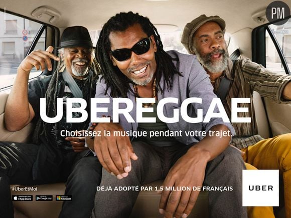 Ubereggae : Première campagne de publicité d'Uber