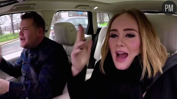 James Corden et Adele dans "Carpool Karaoke"