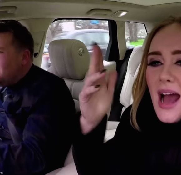 James Corden et Adele dans "Carpool Karaoke"