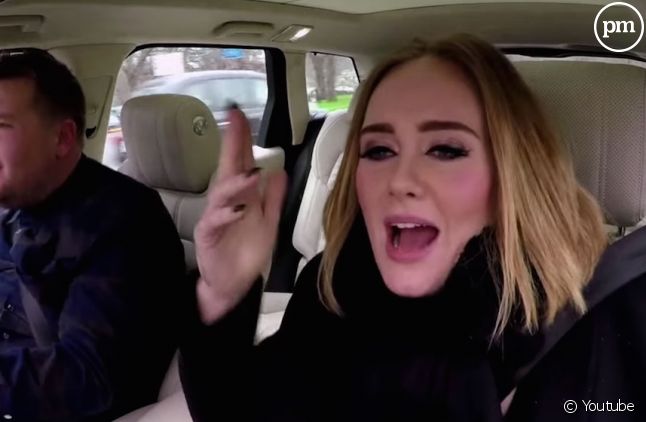 James Corden et Adele dans "Carpool Karaoke"