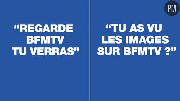 Campagne d'affichage de BFMTV