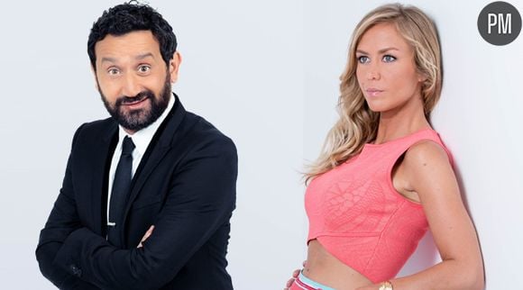 Cyril Hanouna et Enora Malagré.