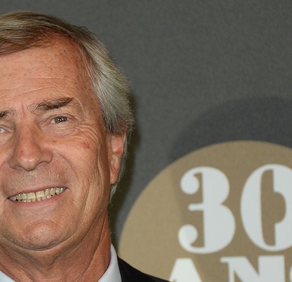 Vincent Bolloré, à la soirée du trentième anniversaire de Canal+