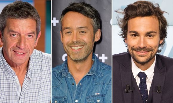 Michel Cymes, Yann Barthès et Bertrand Chameroy.