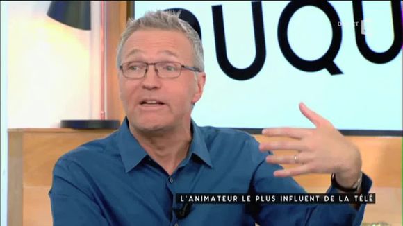 Laurent Ruquier sur le plateau de "C à vous".