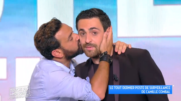 Camille Combal ému pour sa dernière chronique dans "TPMP".