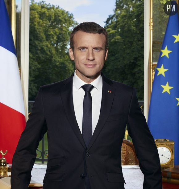 La photo officielle d'Emmanuel Macron.