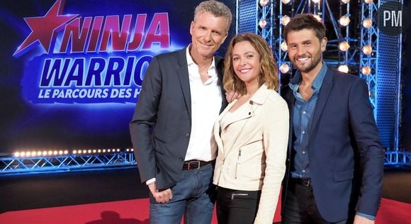 Denis Brogniart, Sandrine Quétier et Christophe Beaugrand ("Ninja Warrior")