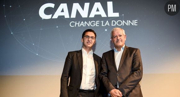 Maxime Saada (à gauche) et Frank Cadoret