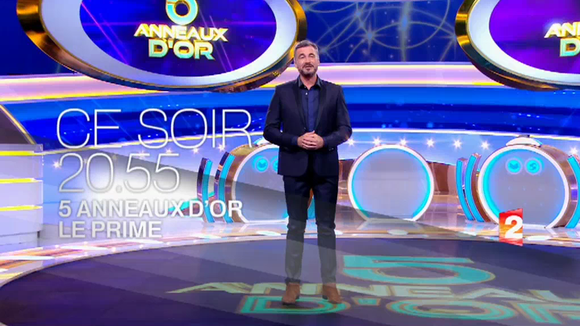 "Les 5 anneaux d'or" : Le nouveau jeu d'Olivier Minne en prime ce soir sur France 2