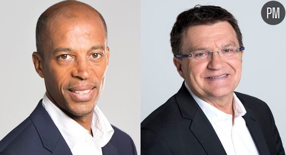 Stéphane Diagana et Patrick Montel