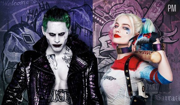 Jared Leto et Margot Robbie dans "Suicide Squad"