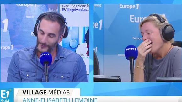 Europe 1 : Matthieu Noël surprend Anne-Elisabeth Lemoine chez Philippe Vandel