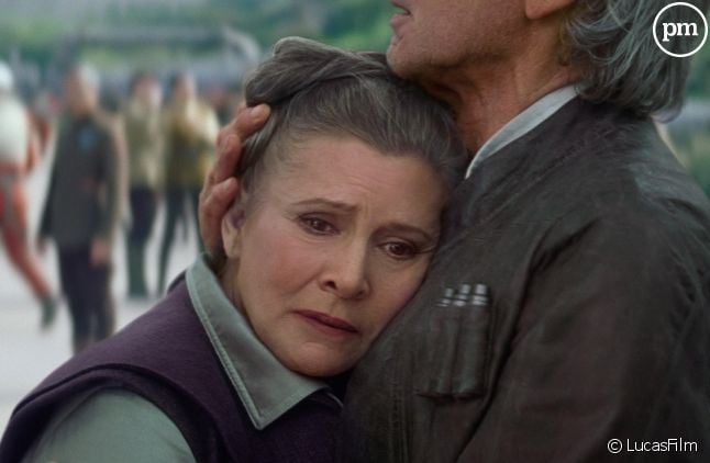 Carrie Fisher dans "Star Wars Episode 7"