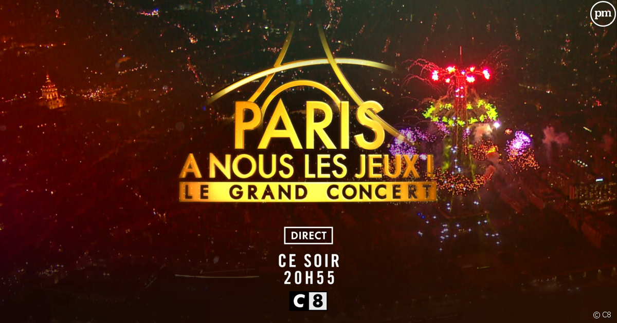 JO 2024 Un concert pour fêter la victoire de Paris ce soir sur C8 et