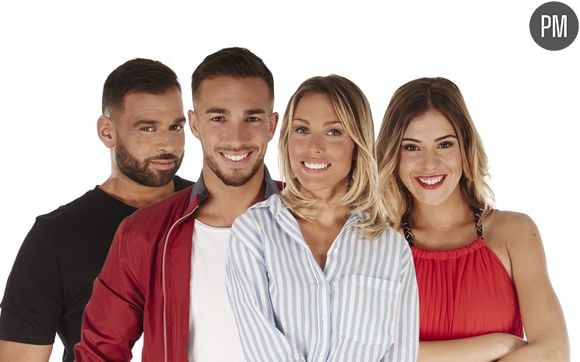 Nore, Benoît, Charlène et Barbara dans "Secret Story 11"