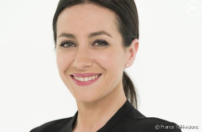 Virna Sacchi, présentatrice de "Pièces à convictions", sur France 3.